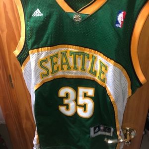 Kevin Durant Supersonics jersey Adidas